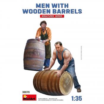 MiniArt 38070 Men with Wooden Barrels
