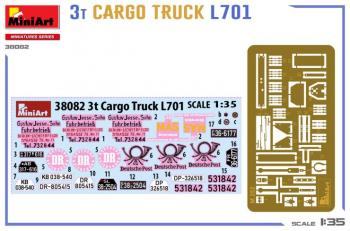 MiniArt 38082 3T Cargo Truck L701