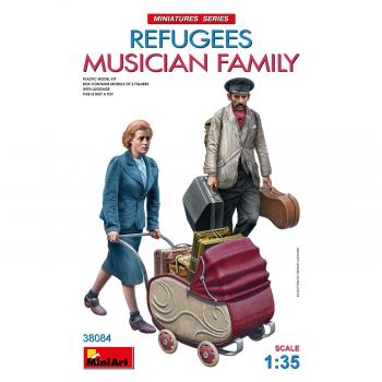 Heller 38084 Refugees Musician Family
