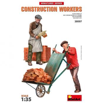 MiniArt 38097 Workers with Accessories