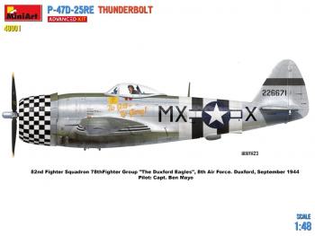 MiniArt 48001 P-47D-25RE Thunderbolt