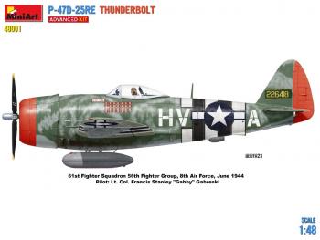 MiniArt 48001 P-47D-25RE Thunderbolt