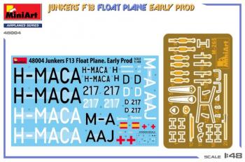 MiniArt 48004 Junkers F13 Float Plane