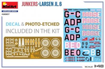 MiniArt 48007 Junkers-Larsen JL.6