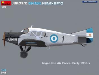 MiniArt 48011 Junkers F13 Mid Prod Military