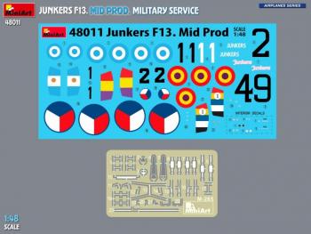 MiniArt 48011 Junkers F13 Mid Prod Military