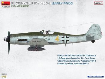 MiniArt 48035 Focke-Wulf FW 190D-9 Early
