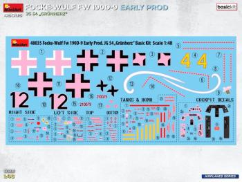 MiniArt 48035 Focke-Wulf FW 190D-9 Early