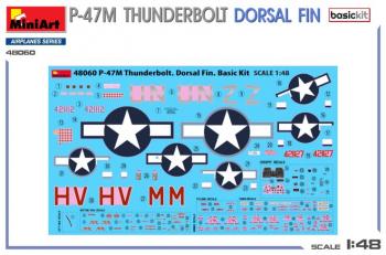 MiniArt 48060 P-47M Thunderbolt Dorsal Fin