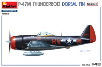 MiniArt 48060 P-47M Thunderbolt Dorsal Fin