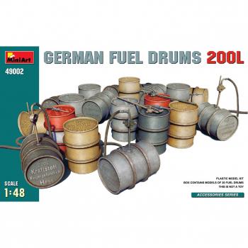 MiniArt 49002 German Fuel Drums 200L