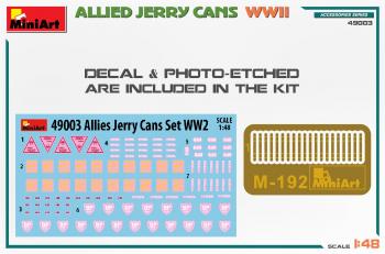 MiniArt 49003 Allied Jerry Cans