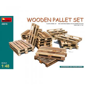 MiniArt 49016 Wooden Pallet Set