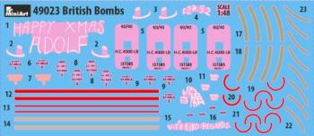 MiniArt 49023 British Bombs