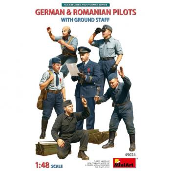 MiniArt 49024 German Pilots with Ground Staff