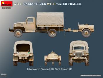 MiniArt 53066 G7117 Truck with Trailer