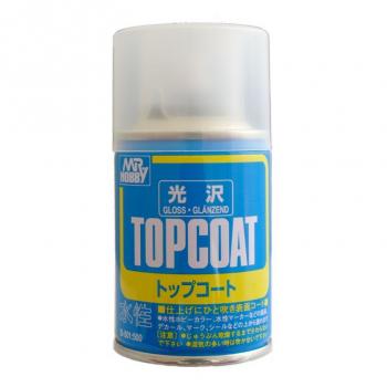 Mr. Hobby B-501 Mr Topcoat Gloss Clear Spray