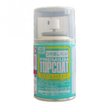 Mr. Hobby B-603 Mr Premium Topcoat Flat Spray