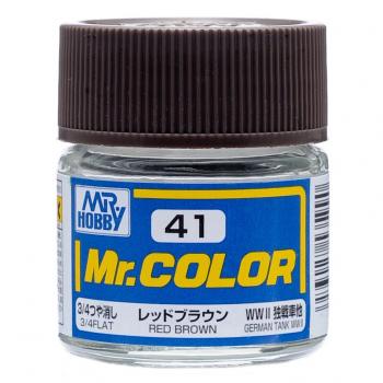 Mr. Hobby C-041 Mr. Color - Red Brown