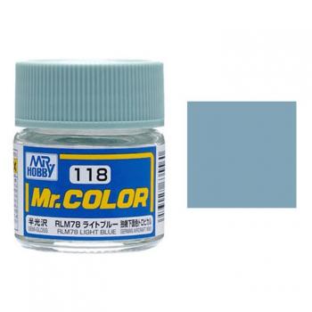 Mr. Hobby C-118 Mr. Color - RLM78 Light Blue