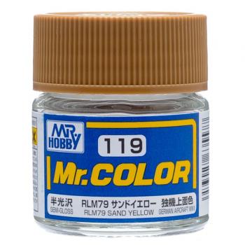 Mr. Hobby C-119 Mr. Color - RLM76 Sand Yellow