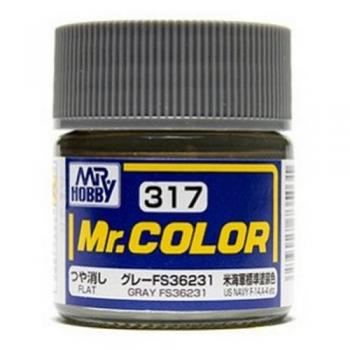 Mr. Hobby C-317 Mr. Color - Flat Grey FS36231