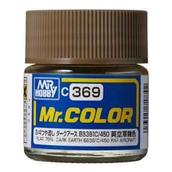 Mr. Hobby C-369 Mr. Color - Dark Earth BS381C/450