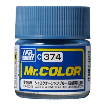 Mr. Hobby C-374 Mr. Color - JASDF Shallow Ocean Blue