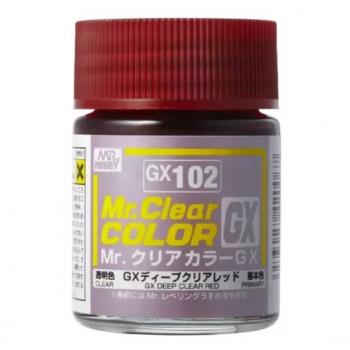 Mr. Hobby GX-102 Mr. Clear Color - GX Clear Red