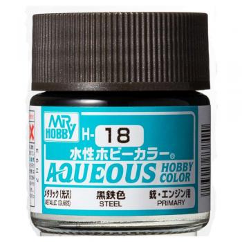 Mr. Hobby H-018 Aqueous - Steel