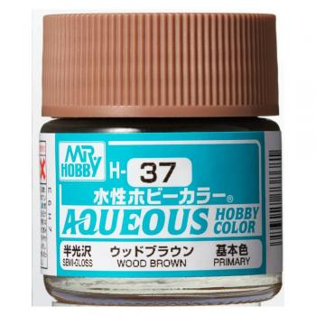 Mr. Hobby H-037 Aqueous - Wood Brown