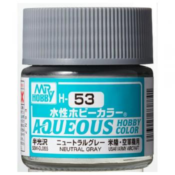 Mr. Hobby H-053 Aqueous - Neutral Gray