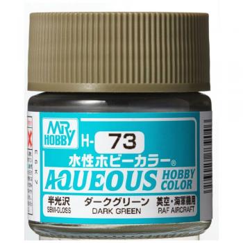 Mr. Hobby H-073 Aqueous - Dark Green 2