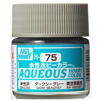 Mr. Hobby H-075 Aqueous - Dark Sea Gray
