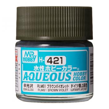 Mr. Hobby H-421 Aqueous - RLM81 Brown Violet