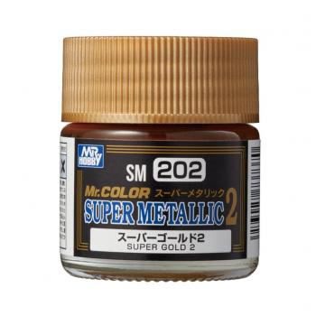 Mr. Hobby SM-202 Super Metallic 2 - Gold 2