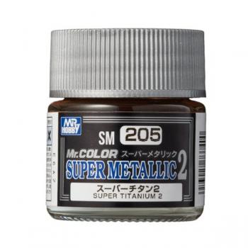 Mr. Hobby SM-205 Super Metallic 2 - Titanium 2