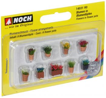 Noch 14031 Flowers in Pots