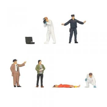 Noch 15071 Criminal Police with Corpse