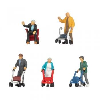 Noch 15549 Senior Citizens with Walking Frame