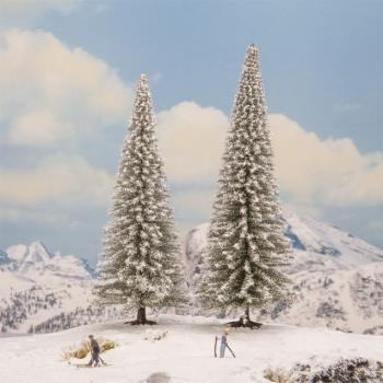 Noch 21965 Snow Fir Trees x 2