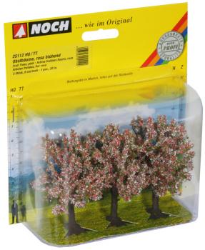 Noch 25112 Fruit Trees x 3, Pink