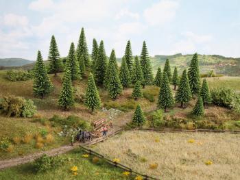 Noch 32925 Model Spruce Trees x 10