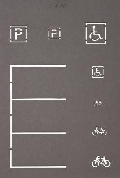 Noch 60745 Street Marking Templates