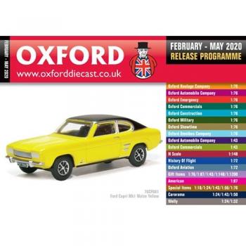 Oxford Diecast 2020-1 Oxford February - May 2020
