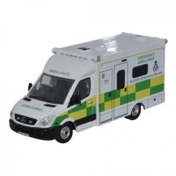 Oxford Diecast 76MA004 Mercedes Ambulance Scottish