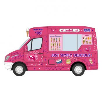 Oxford Diecast 76WM009 Whitby Mondial Ice Cream Van