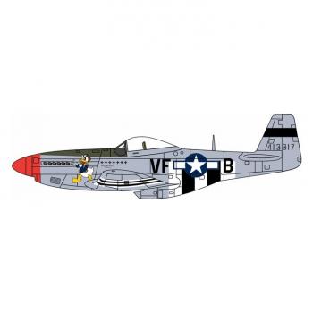 Oxford Diecast AC126 Mustang P51 1944