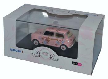 Oxford Diecast MIN014N Pink Floral Mini Car