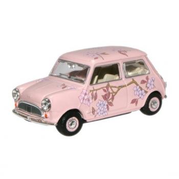 Oxford Diecast MIN014N Pink Floral Mini Car